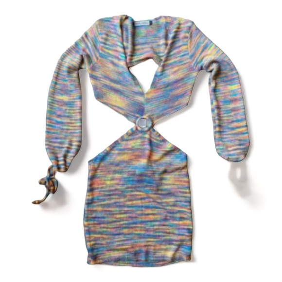 Steve Madden Barbiecore Mini Boho Dress - M - Picture 2 of 6